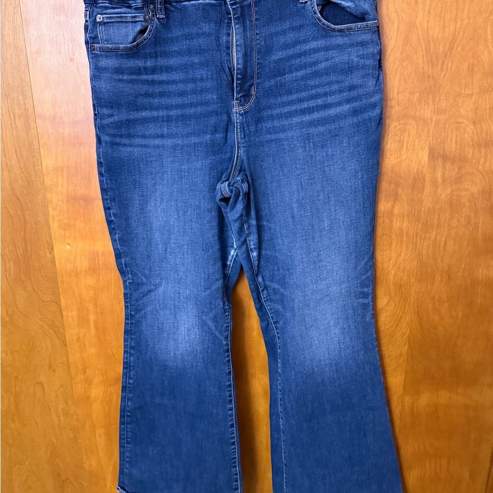 American Eagle Outfitters Medium Blue Flare Jeans